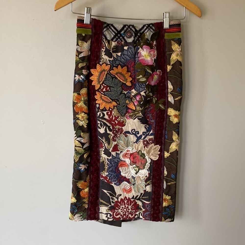 Nwt Anthropologie Byron Lars boho skirt